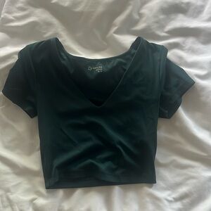 Aerie Cropped Athletic Tee